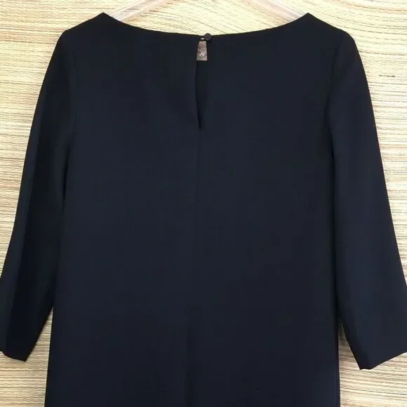 Kate Spade New York Bateau Neckline Fringe & Sequin Cocktail Mini Dress Size 4 - Picture 7 of 14